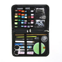 Load image into Gallery viewer, Portable Sewing Box Kit Travelling Quilting Stitching Embroidery Sewing Threads Needle Scissors Ruler Sewing Accessories