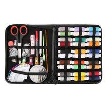 Load image into Gallery viewer, Portable Sewing Box Kit Travelling Quilting Stitching Embroidery Sewing Threads Needle Scissors Ruler Sewing Accessories