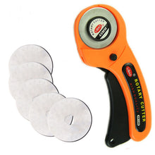 Load image into Gallery viewer, LeatherCraft 45mm Rotary Cutter Leather Cutting Tool Fabric Cutter Circular Blade DIY Patchwork Sewing Quilting Fit Olfa Cut