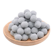 Load image into Gallery viewer, 100Pcs 15/20/25mm Fluffy Soft Pompom Balls Handmade Kids Toys Wedding Decoration DIY Pom Poms Felt Ball Sewing Craft Supplies